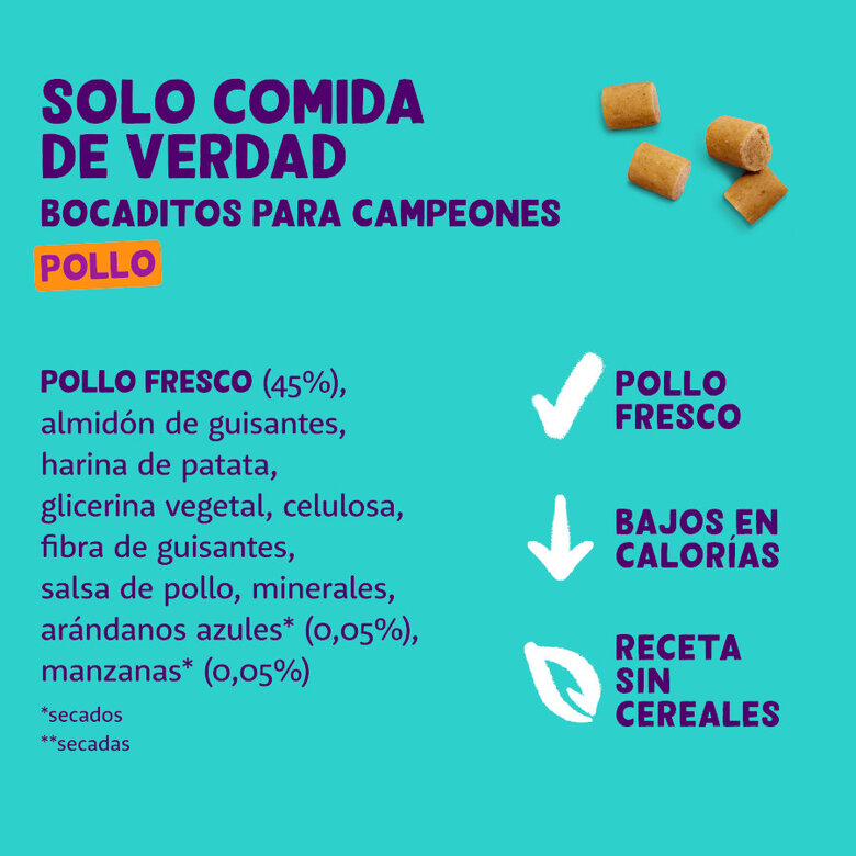 50 g Edgard y Cooper Snacks Mini de Frango para cães ,  Imagem número 5 50 g Edgard y Cooper Snacks Mini de Frango para cães , , large Imagem número 5